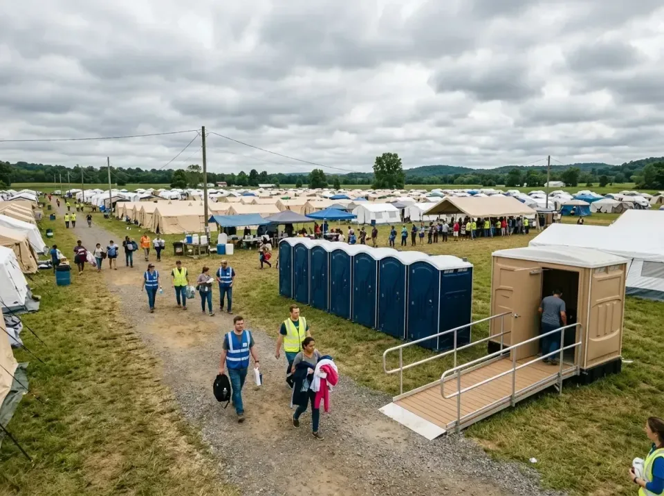 disaster-relief-camp-restrooms-010 — frequently asked questions, Dumpster & Portable Bathrooms Rental in North Newton, KS